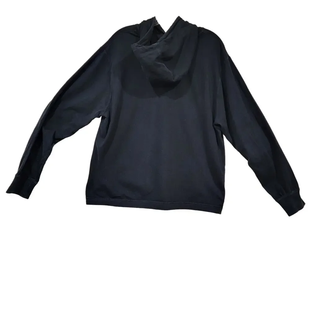 Nike Women Thin Hoodie Medium Sweatshirt 100% Cotton Athleisure Gorpcore Logo